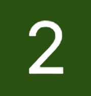 White number 2 green square-Roof Rejuvenate pros